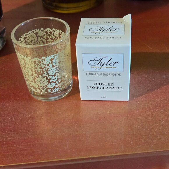 Tyler Candle voltive candles and holder - Picture 3 of 3
